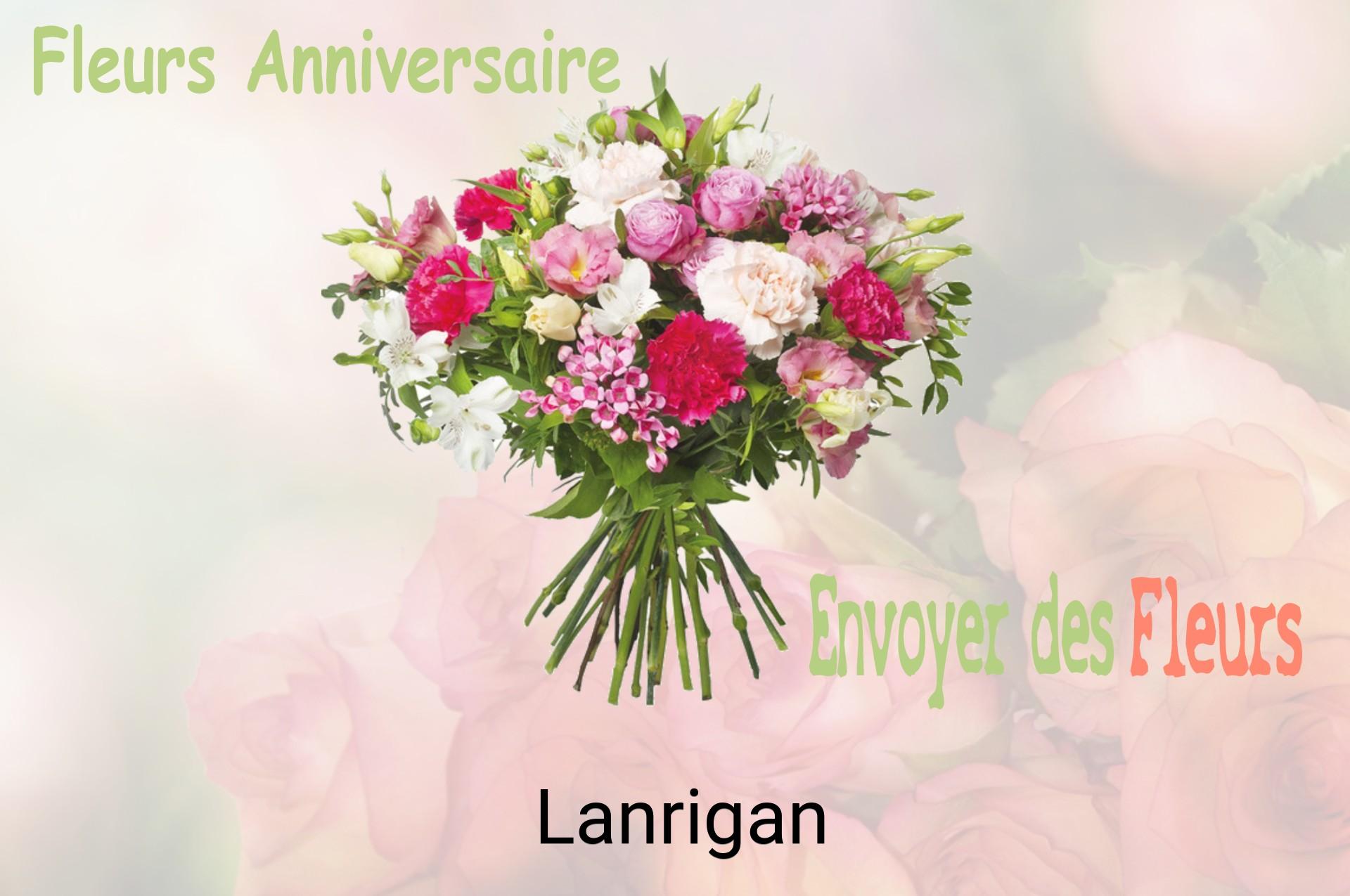 Bouquet de fleurs d’anniversaire livré à Lanrigan